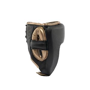 Open Face Professional Boxing <b>Training</b> Gear Top Selling Customized Genuine Leather Fly <b>Head</b> Guard Face Protection <b>Head</b> Gear - Product Image 3