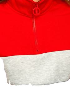 Sudadera de Forro Polar Cálida de Invierno para Mujer, Sudadera con Media Cremallera, Sudadera de Manga Larga con Media Cremallera, Talla Grande - Product Image 6