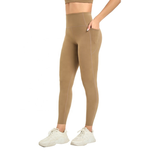 Women's High Waist Scrunch Butt Compression Training Leggings Custom Design Skinny Workout Leggings for women - Product Image 1