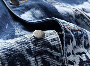 Chaqueta Vaquera Clásica de Invierno para Hombre BooMletcorp, Estilo Urbano, Cuello Alto, Transpirable y de Secado Rápido, Gran Venta - Product Image 6