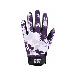 Gants de cyclisme à doigts complets, légers, avec paume rembourrée, poignées et bouts des doigts imprimés, pour VTT et vélo de route, personnalisables avec logo OEM ODM, qualité supérieure - Product Image 3