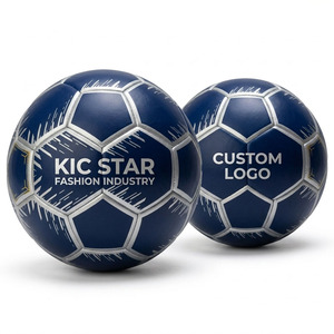 High-Quality Machine Stitched Soccer Ball High-Visibility 32 Panel <b>Match</b> Ball Wholesale Custom Logo Training Football - Product Image 3