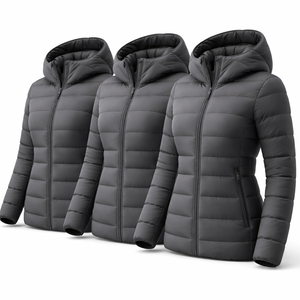 Chaquetas Acolchadas Premium Personalizadas al por Mayor para Mujer - Pedidos al por Mayor con Diseños Personalizados - Product Image 3