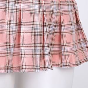 Minigonna a Pieghe con Bottoni e Lacci in Stile Scolastico per Donne, Costume per Cosplay, Giochi di Ruolo, Appuntamenti e Luna di Miele - Product Image 6