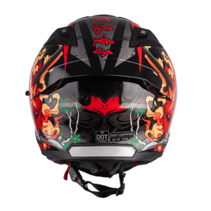 ROC CASQUE R11 Avancé ABS Fullface Moto Casque XL Taille Double Visière Rétro Vintage Style Usine Vente Neuf État 2025 - Product Image 5