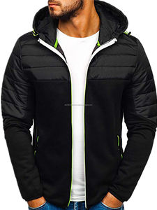 Veste en duvet compressible de haute qualité pour hommes et grands hommes personnalisable noir pour l'hiver - Product Image 6