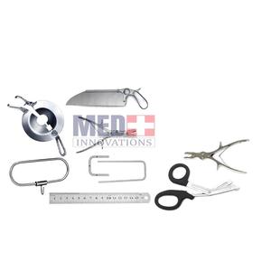 Suministro al por mayor de proveedores ortopédicos, amputación ortopédica, juego mediano de 19 piezas, juego de instrumentos de acero para cirugía ortopédica - Product Image 5