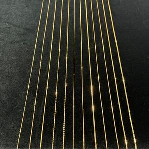 Cadenas de Oro Sólido Au750 de 45 cm, Joyería Unisex de Oro Amarillo Sólido, Cadena de Eslabones de Alta Calidad para Hombre y Mujer - Product Image 3