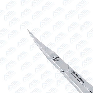 Slant Edge Care Cuticle Scissors Beauty Instruments Silver Manicure <b>Pedicure</b> High Quality Nail Cuticle Beauty <b>Tools</b> Scissors - Product Image 5