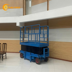 Naltako 500kg 8m Electric Scissor Lift 220V Towable Aerial Work Platform for 10m Working Height with Q345 Steel <b>Frame</b> - Product Image 4