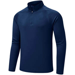 Sweat-shirt classique à col zippé 1/4, haute qualité, 350 GSM, tissu personnalisé, logo OEM ODM, directement de l'usine, faible MOQ, fournisseur en gros, doux pour la peau - Product Image 5