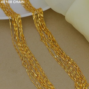 Gold Plated <b>Chain</b> Necklace Fashion Jewelry Gold Plated Classic <b>Chain</b> Gold Plated <b>Chain</b> Necklaces Vintage Style Golden <b>Chain</b> - Product Image 1