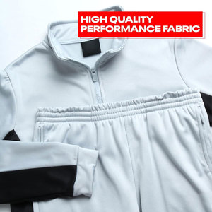 Ensemble de survêtement professionnel pour homme avec logo personnalisé, séchage rapide, respirant, pour l'entraînement et le fitness quotidien - Product Image 2