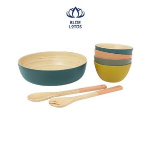 Bol en bambou filé de haute qualité, durable et léger, disponible en gros pour restaurants et usage domestique – Meilleure vente - Product Image 1