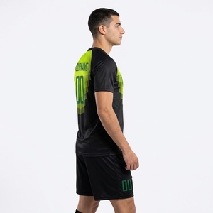 ชุดเสื้อฟุตบอลโพลีเอสเตอร์ 100% แบบซับลิเมชั่นสั่งทำพิเศษ ระบายอากาศได้ดี แห้งเร็ว ชุดยูนิฟอร์มทีมฟุตบอลคุณภาพสูง - Product Image 2