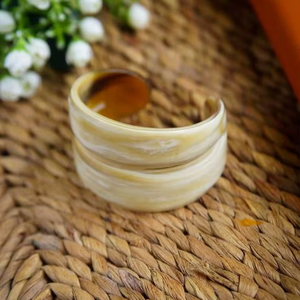 Handmade Quality Real buffalo Horn Cuff Bangles for Promotion Gifts Awesome Design Customize Horn Cuff Bracelet Handmade Product - Product Image 1