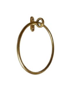 Premium Quality Iron Towel <b>Ring</b> For Bathroom Durable Wall Mounted <b>Hand</b> Towel <b>Holder</b> Rust Resistant Long Lasting Design - Product Image 5
