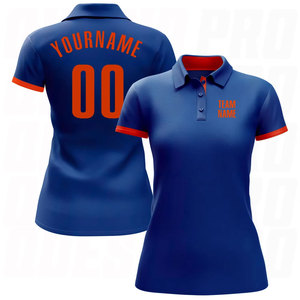 Chemise de golf pour homme, manches courtes, jersey léger respirant, couleur orange, performance athlétique - Product Image 2