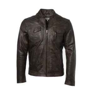 Wholesale Price Men's <b>Genuine</b> Leather Jacket Plus Size Available Premium Quality Waterproof Eco-Friendly Winter - Product Image 5