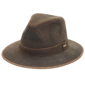 Sombrero de vaquero de cuero personalizado en stock, precio bajo, sombrero de cuero duradero para exteriores, hecho en Pakistán - Product Image 6
