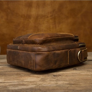 Sac messager élégant en cuir véritable pour femme, léger, durable, imperméable, écologique, personnalisable, sac bandoulière de voyage - Product Image 3