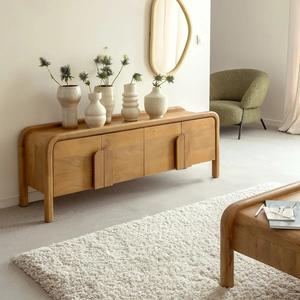 วานดานา เวอร์เท็กซ์ โนวา ตู้วางทีวี 4 ประตู ทำจากไม้มะม่วง - Product Image 1