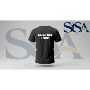 Camiseta Negra Personalizada para Hombre, 100% Algodón, Tallas XS-2XL, Corte Ajustado, Logotipo Frontal, Diseño Casual Transpirable - Product Image 2