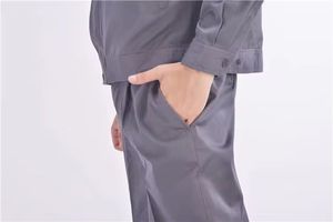 Overol de Trabajo con Franjas Reflectantes, Uniforme de Trabajo Protector, Uniforme con Logotipo Personalizado - Product Image 5