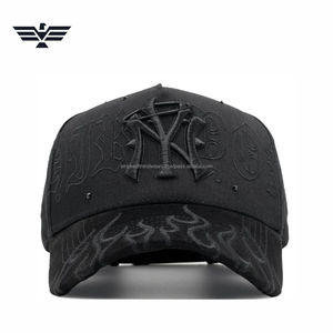 Casquette de baseball personnalisée blanche et rouge, broderie 3D, 6 panneaux, fermeture snapback |   Casquette de sport unisexe réglable pour équipe |   Premium Respirant pour Adultes - Product Image 6