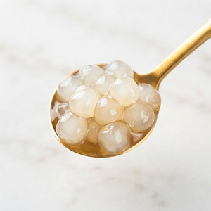 Perlas de Tapioca de Jade Blanco, Ingredientes para Té de Burbujas, para Bebidas de Cafetería, Cobertura Masticable y Versátil, Alta Calidad, Hecho en Taiwán - Product Image 2