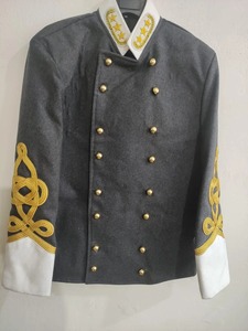 Abrigo Militar de Lana |   Chaqueta de Oficial Confederado de la Guerra Civil |   pieza de vestuario o uniforme teatral - Product Image 5