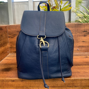 Mochila con cordón para hombre de piel auténtica de grano completo de gran capacidad, precio al por mayor, mochilas de lujo portátiles a la moda para Unisex - Product Image 2