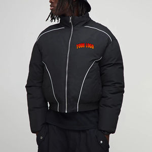 Nouvelle arrivée 2026 : Doudoune courte en duvet de canard de qualité supérieure, tendance, style streetwear, rembourrée en polyester, chaude, hip-hop, pour homme - Product Image 1