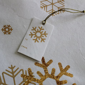 High Quality Customized Multicolour Printed By Silver Screens For Ceremonies & Festivals Recycled Cotton Papers Tags - Product Image 1