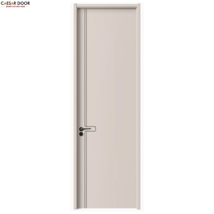 Porte intérieure moderne en WPC haut de gamme pour atelier scolaire, écologique, résistante à l'eau et à la chaleur, en composite bois fini - Product Image 1