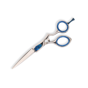 Ciseaux de coiffure professionnels en acier inoxydable, pointe acérée, manche long, pour droitiers, ciseaux de coupe de cheveux pour salon, fournitures de beauté - Product Image 1