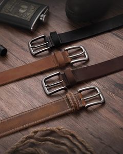 Full Grain Leather <b>Belt</b> for Men, <b>Work</b> <b>Belts</b> for Men Heavy Duty, Daily Wear for Jeans Pants - Product Image 4