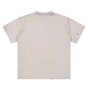 T-shirt Homme Personnalisé en Coton Respirant de Haute Qualité, Effet Délavé Vintage, Lavage Neige, Vente en Gros - Product Image 3