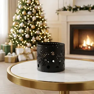 Handcrafted metal candle holder votives designed to elevate interiors with calm lighting and artistic form - Product Image 6
