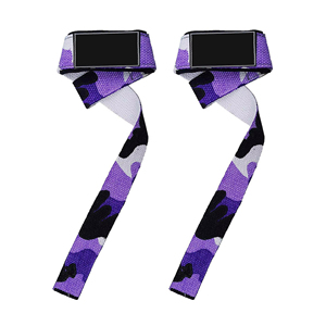 Correas de levantamiento con diseño antideslizante para entrenamiento de levantamiento de pesas, gimnasio, entrenamiento, peso muerto, dominadas y fuerza. - Product Image 1