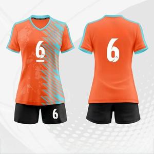 Derniers arrivages, prix compétitif, haute résistance, léger, écologique, ensembles d'uniformes de volley-ball 100% polyester - Product Image 6