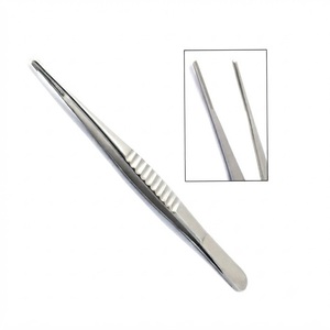 Pinzas Gillies para Tejidos 1x2 Dientes, Clip de Disección Manual de Acero Inoxidable BCI 4546, Certificado CE Clase I - Product Image 1