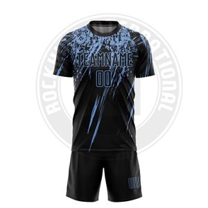 Ensemble d'uniformes de football professionnels respirants pour l'entraînement et les matchs en équipe - Product Image 1