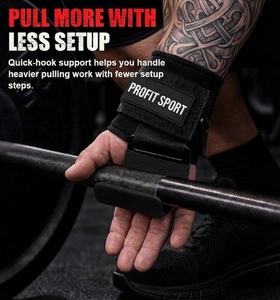 PROFIT SPORT Protector de Palma Ajustable de Neopreno de Alta Calidad para Levantamiento de Pesas Unisex con Cierre de Gancho y Bucle - Product Image 5