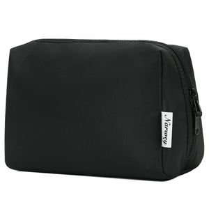 Narwey Grande Borsa da Viaggio Nera per Cosmetici con Scomparti Organizzatori per Articoli da Toeletta e Trucchi per Donne e Ragazze - Product Image 1