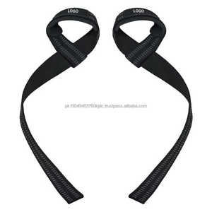 สายรัดข้อมือยกน้ำหนักกันลื่นสำหรับการฝึกความแข็งแรงและการเพาะกายฟิตเนสยิมออกแบบโลโก้ได้ตามที่ต้องการ