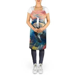 Large Multicolor Unisex Manatee Kitchen <b>Apron</b> <b>for</b> <b>Cooking</b> Baking Crafts Gardening-Adult Women and Men - Product Image 5