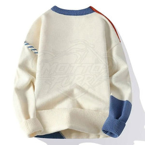 Pull tendance pour homme en tissu tricoté de qualité supérieure, respirant, 100% laine, décontracté, pour l'hiver, à porter au quotidien, pour les voyages et les tenues de week-end - Product Image 2