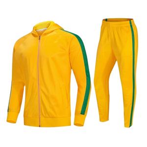 Survêtement d'hiver unisexe personnalisable impression à la mode/contraste grande/grande taille 2 pièces/ensembles 100% coton - Product Image 3