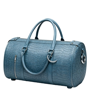 Sac de sport en cuir PU de marque privée, grande capacité, pour la gym, le fitness, le yoga, fabrication directe OEM - Product Image 2